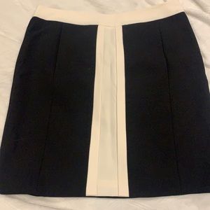 Tory Burch black and white skirt size 12
